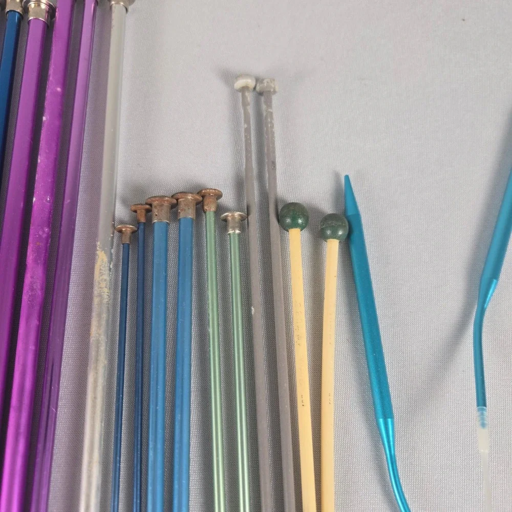 Large Vintage Knitting Needles Crochet Hooks Mixed Lot Boye Susan‎ Bates